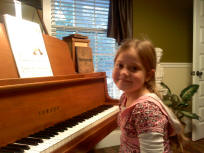 Fancy Fingers Piano Studio Girl Student